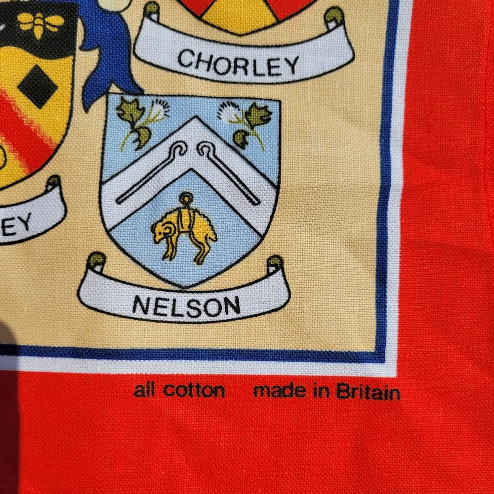 United Kingdom Tea Towels ~ FINAL PRICE! Scotland ~ Lancashire ~ Colorful